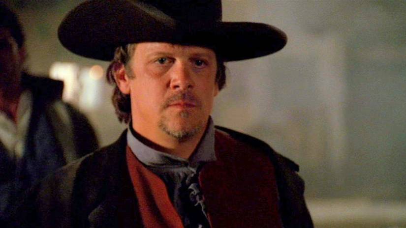 Daniel Holtz dressed in 18th century clothing in Angel