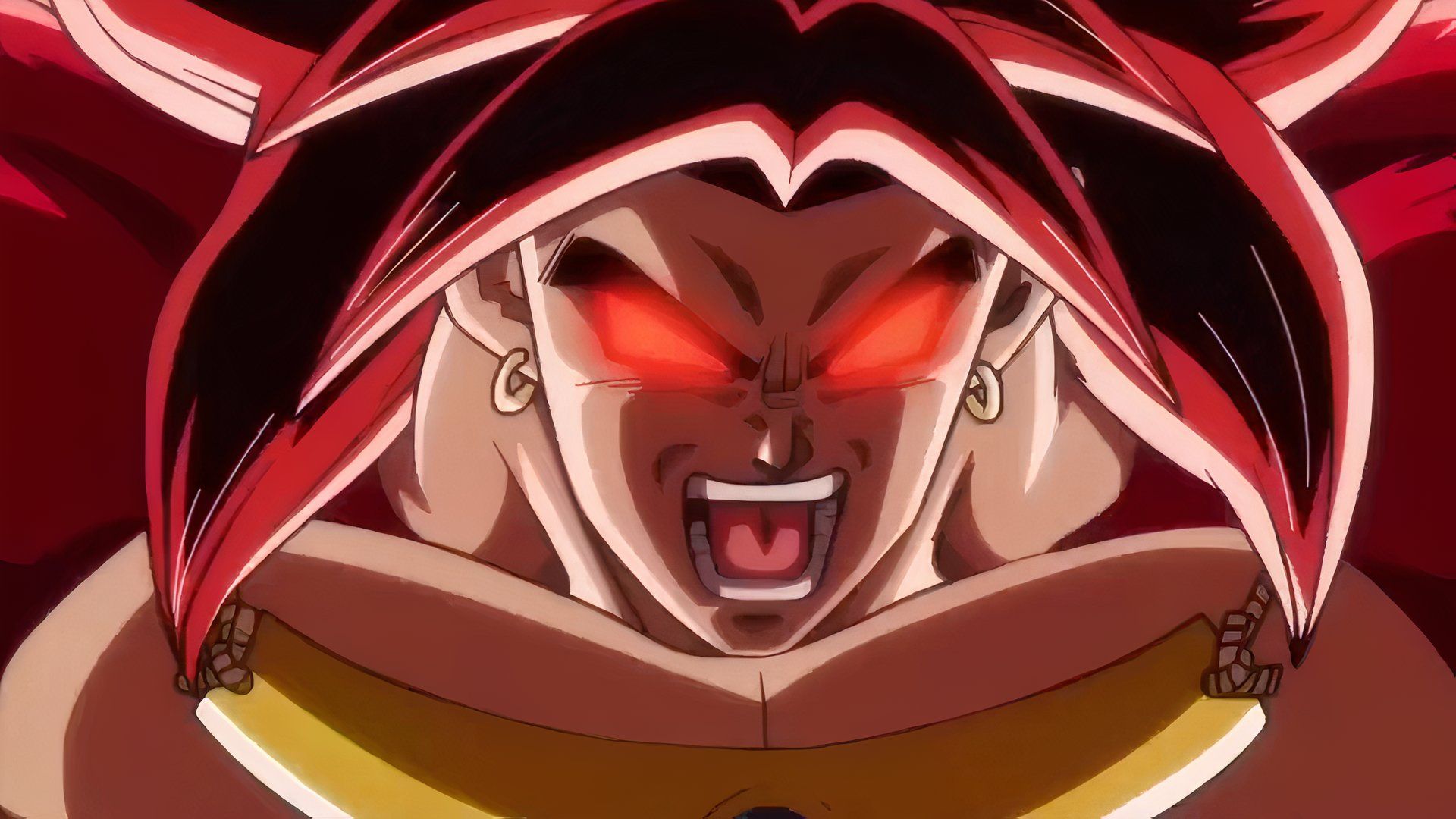 Dark broly fighting gogeta super dragon ball hero episode 47