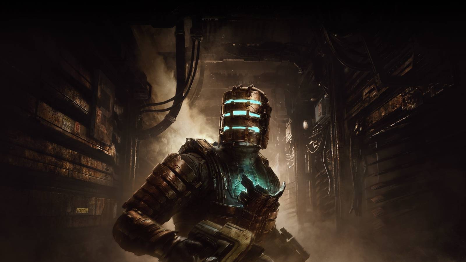 Dead Space remake key art image with Isaac Clarke for media use