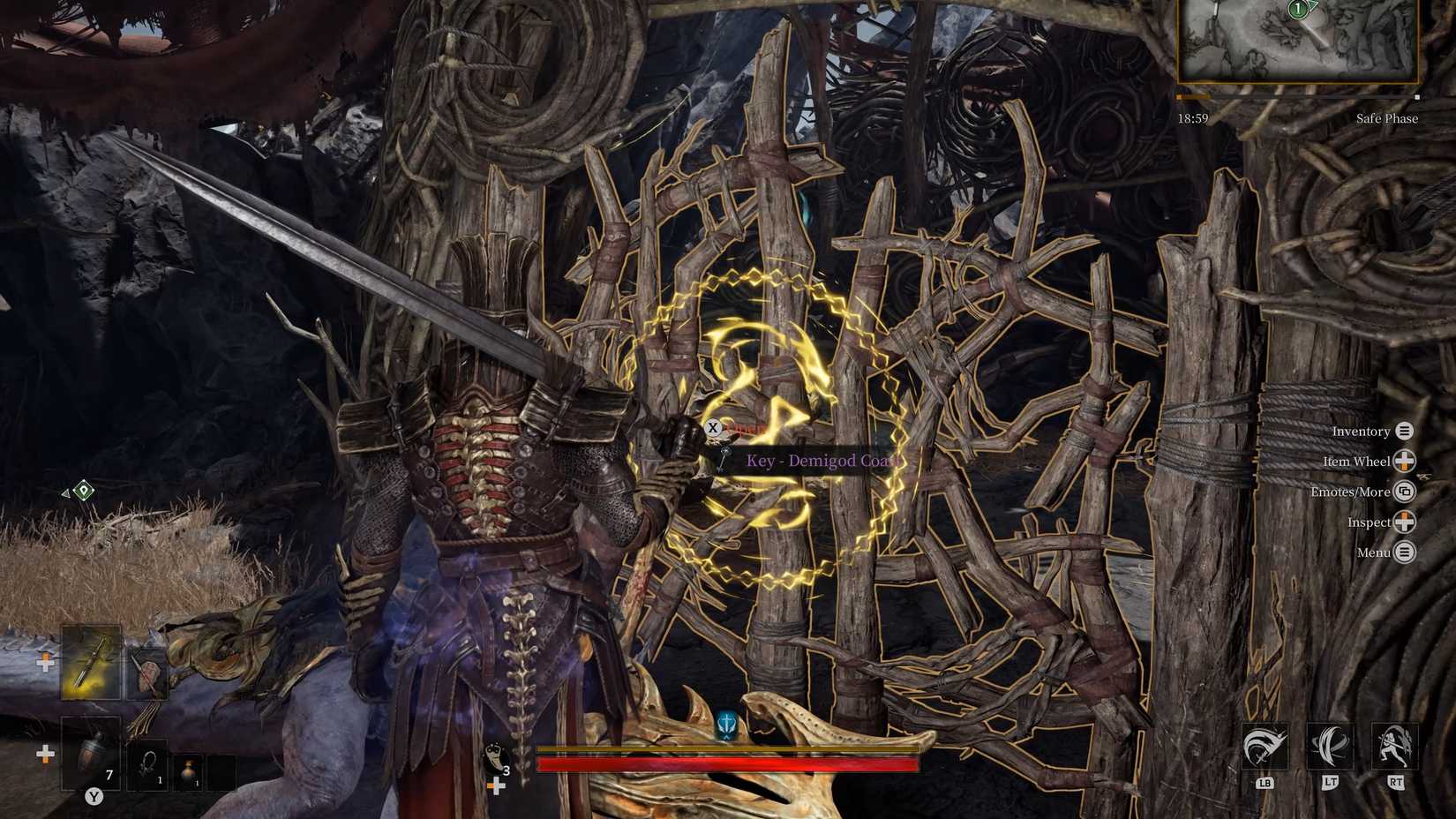 Demigod Coast Key Loot Room Mistfall Hunter