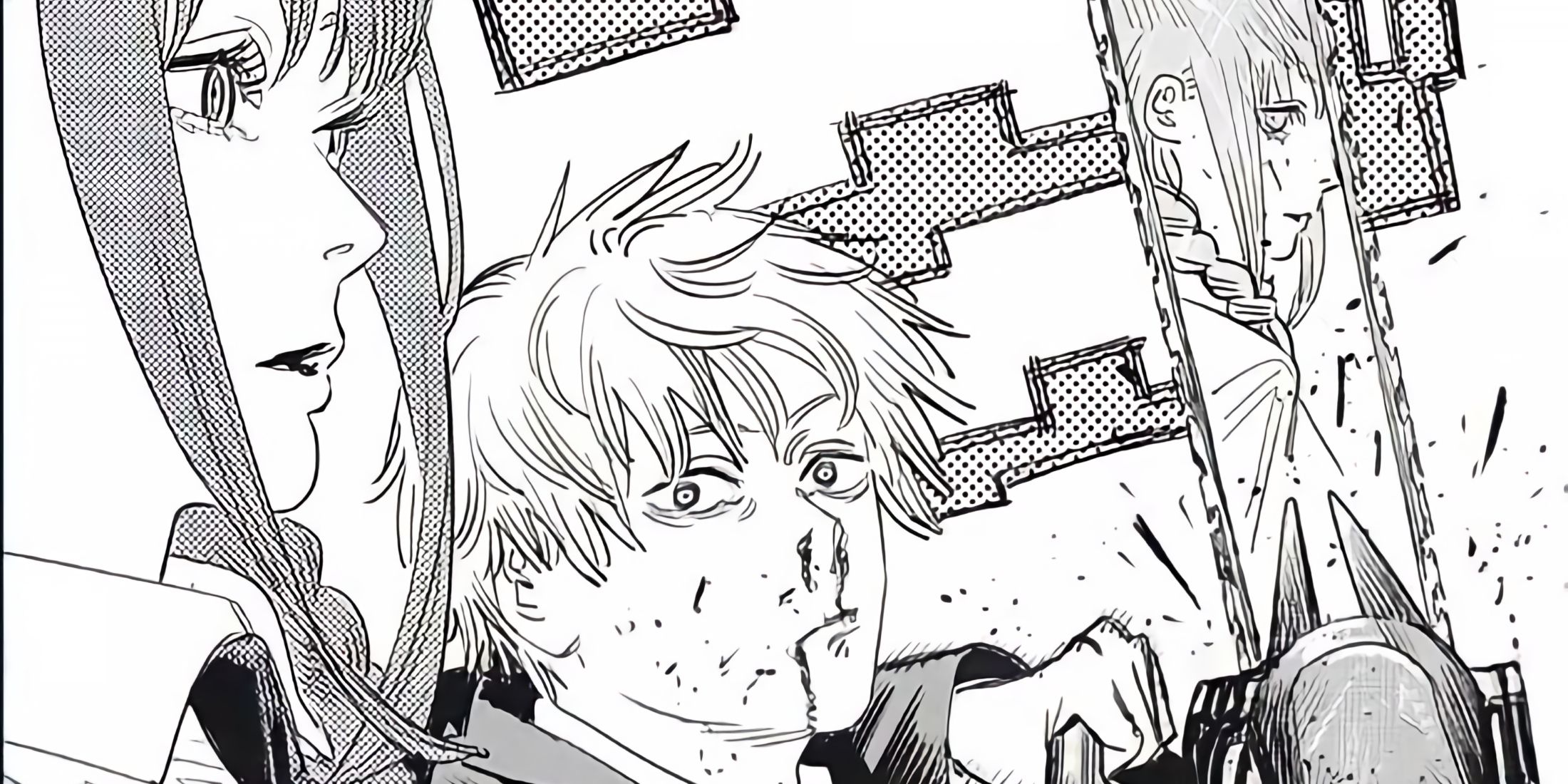 Denji surprises Makima by taking out the chainsaw made with Power's blood.