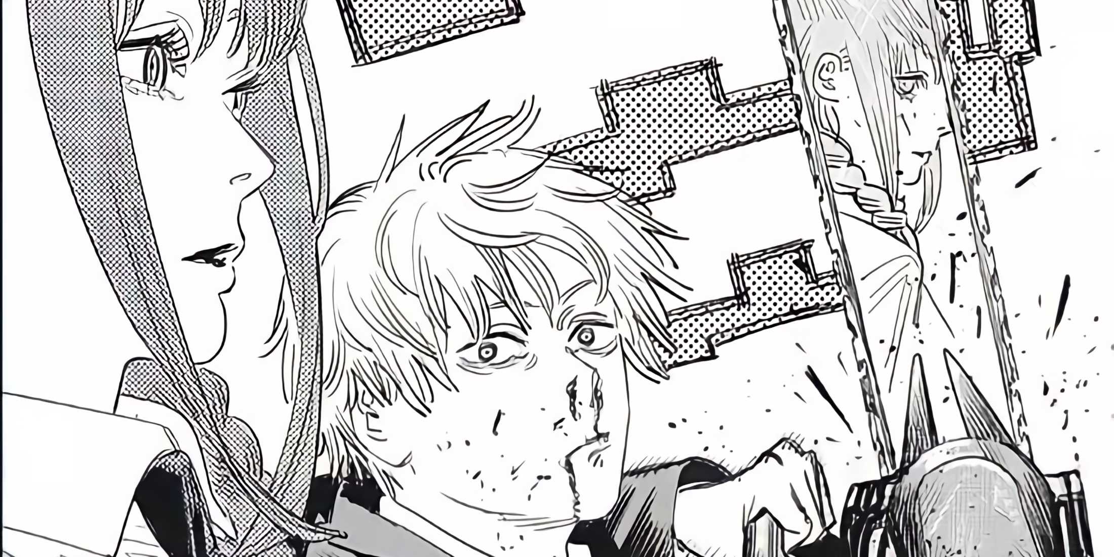 Denji surprises Makima by taking out the chainsaw made with Power's blood.