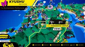 A Castle stage on the map in Denshattack.