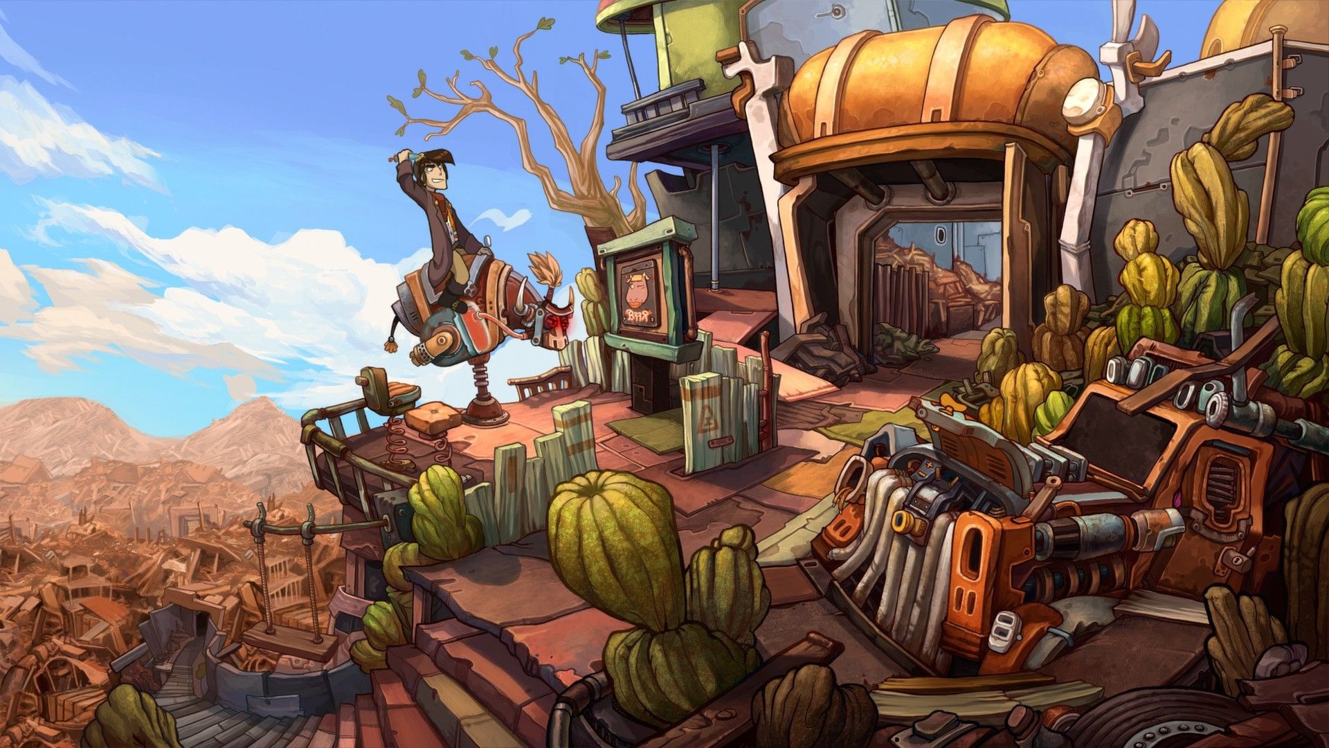 deponia press screenshot 1