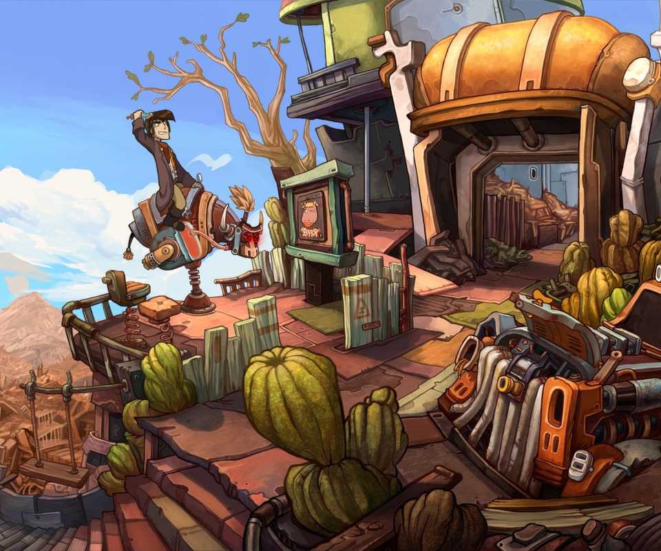 deponia press screenshot 1