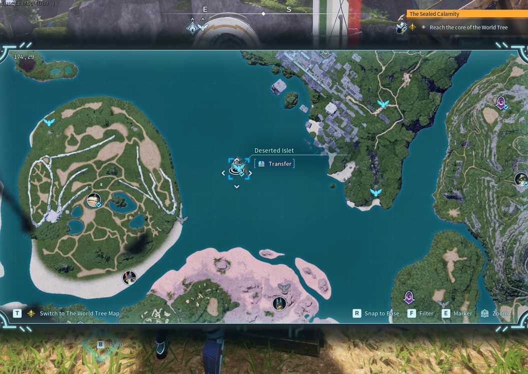 Deserted Islet Location Palworld