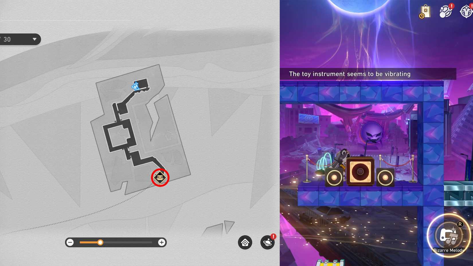 Desolate Maw Demonhold Bizarre Melody Puzzle Location In Honkai Star Rail