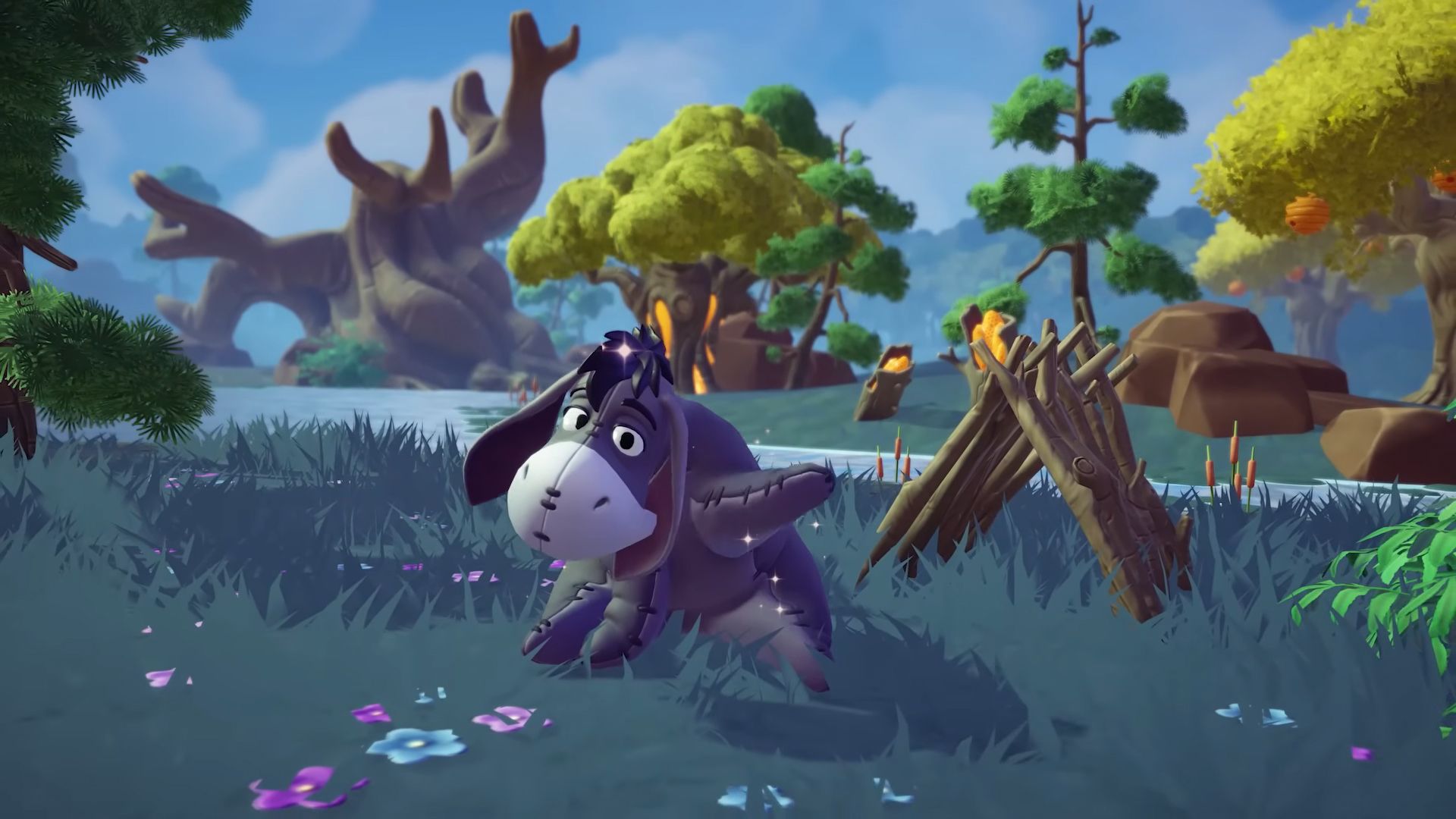 Disney Dreamlight Valley Eeyore in the Shadow