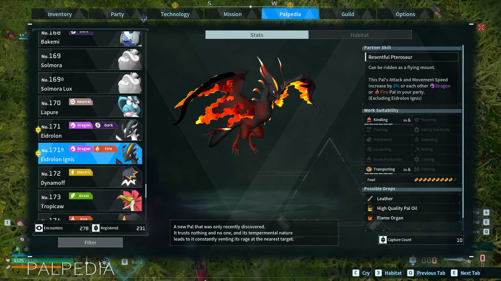 Eidrolon in Palworld