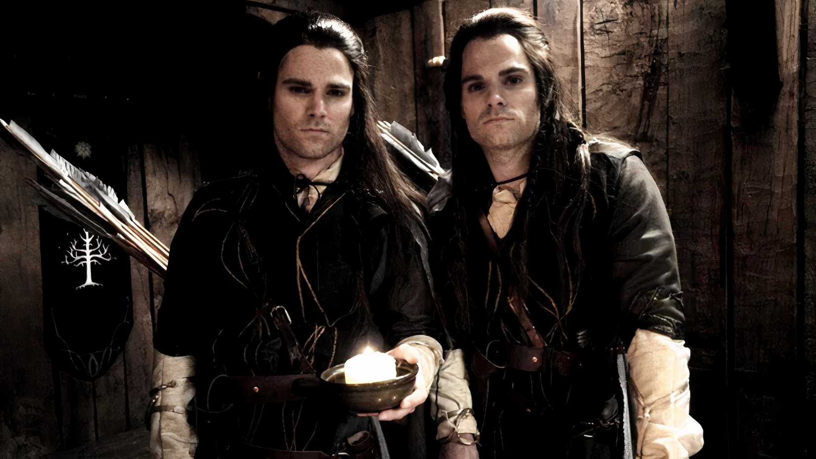 Elladan and Elrohir in The Lord of the Rings