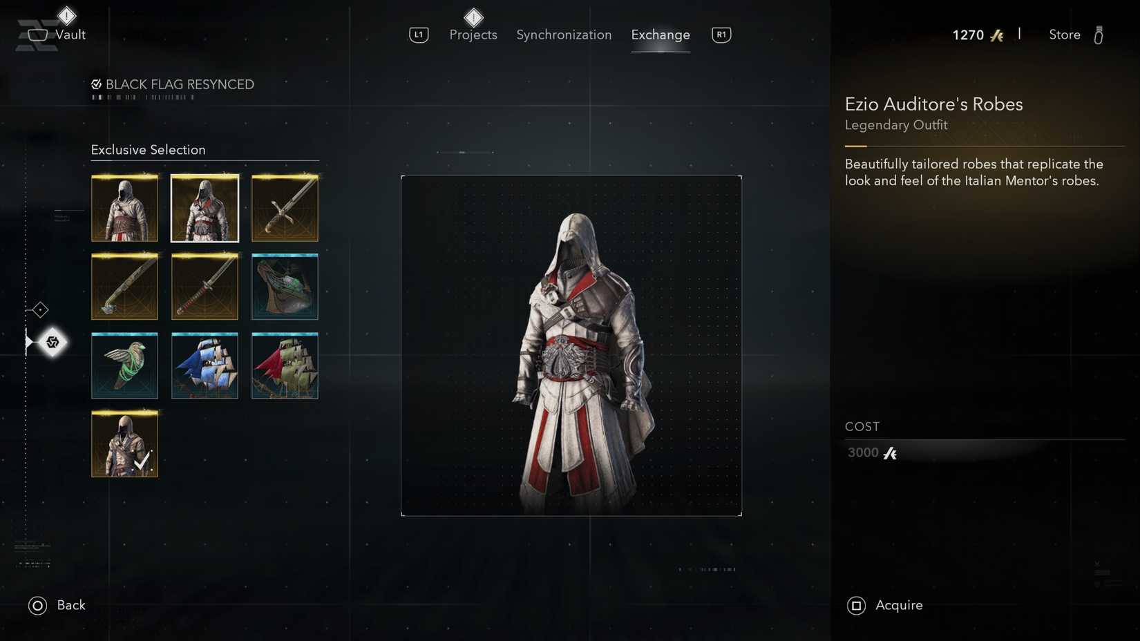 Resynced keys to Animus Hub AC Black Flag