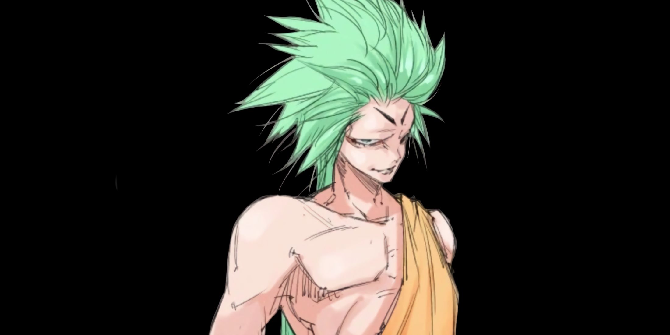 Fenn looking ready to fight, as seen in the official manga art.