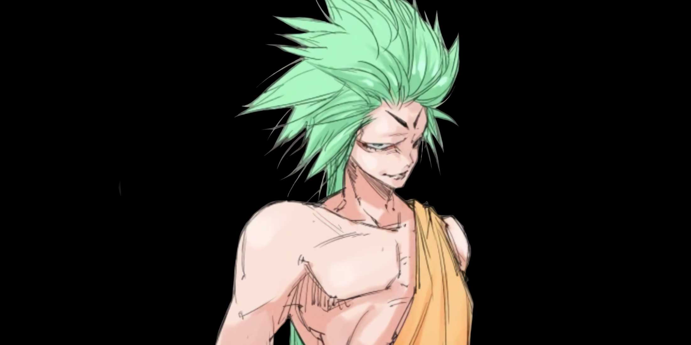 Fenn looking ready to fight, as seen in the official manga art.