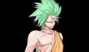Fenn looking ready to fight, as seen in the official manga art.