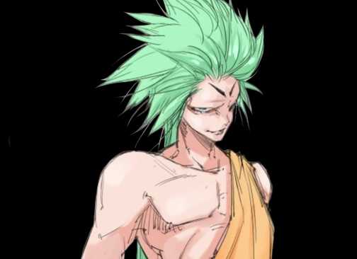 Fenn looking ready to fight, as seen in the official manga art.