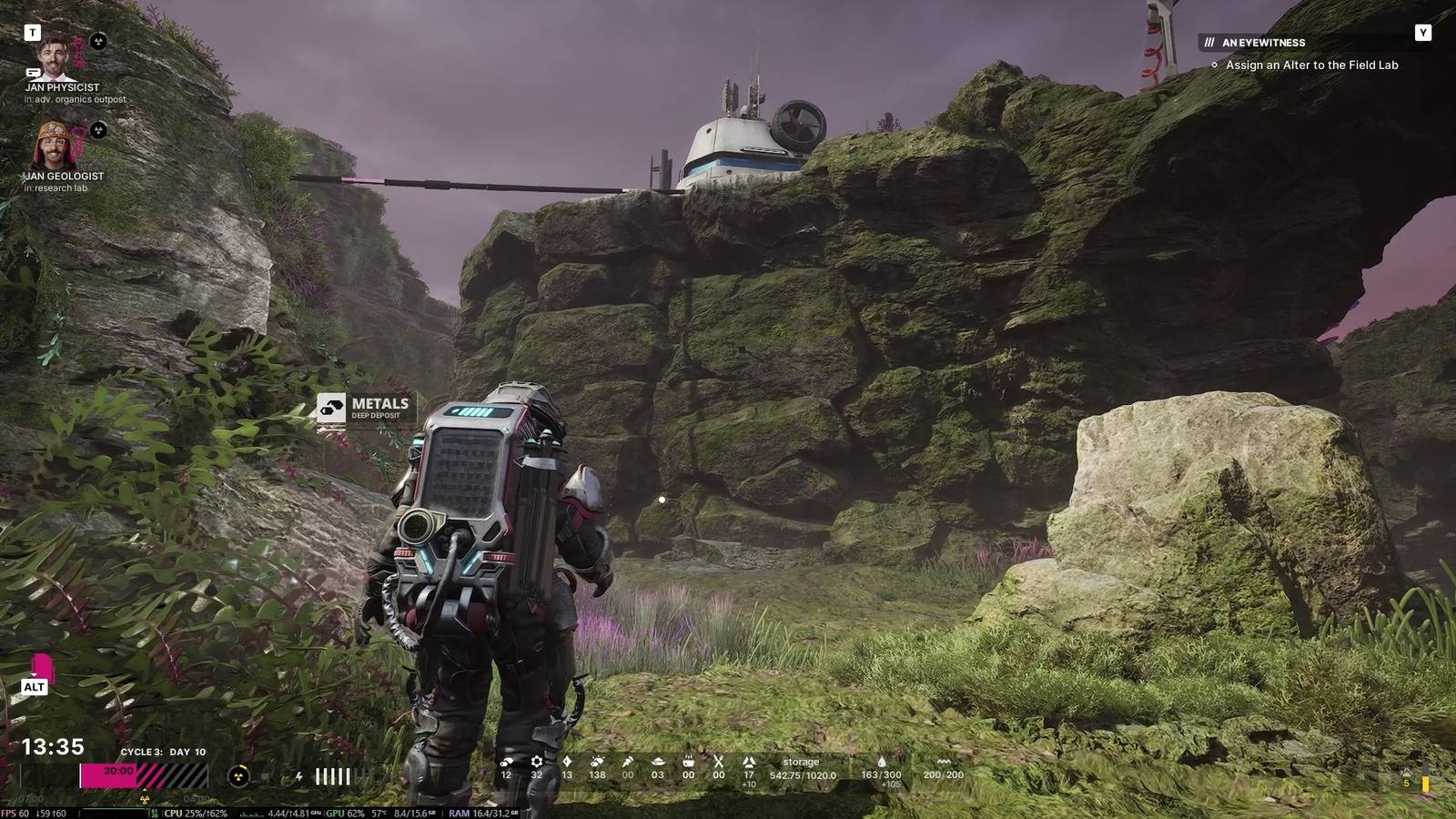 Field Lab Location - The Alters Last Variable