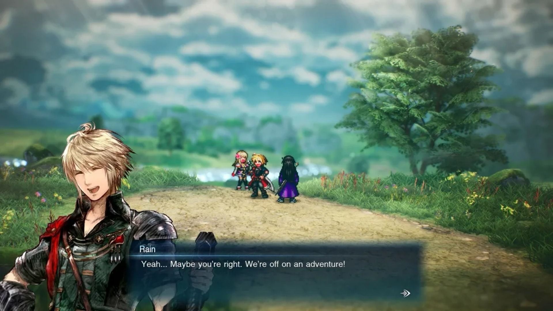 Final Fantasy Resonance Rain Speaking (1)