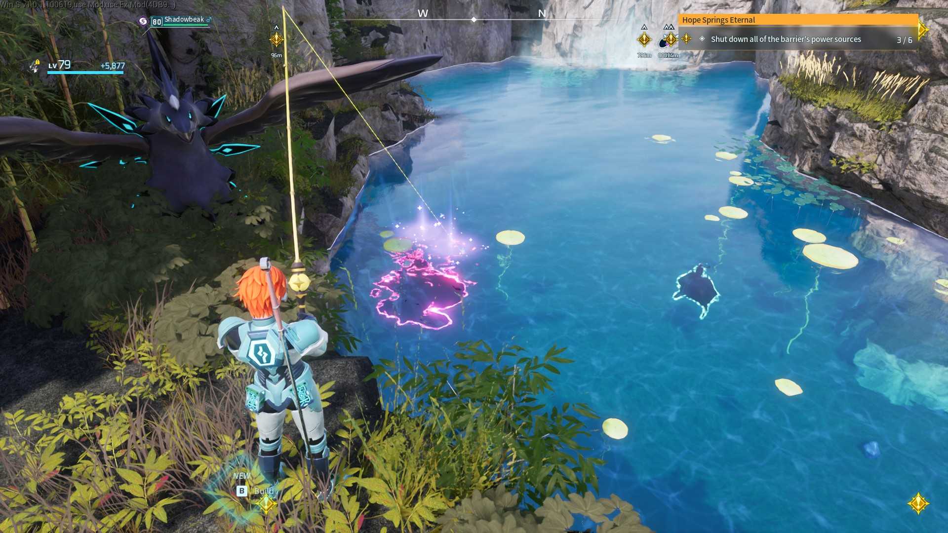 Fishing in a Master Spot Palworld