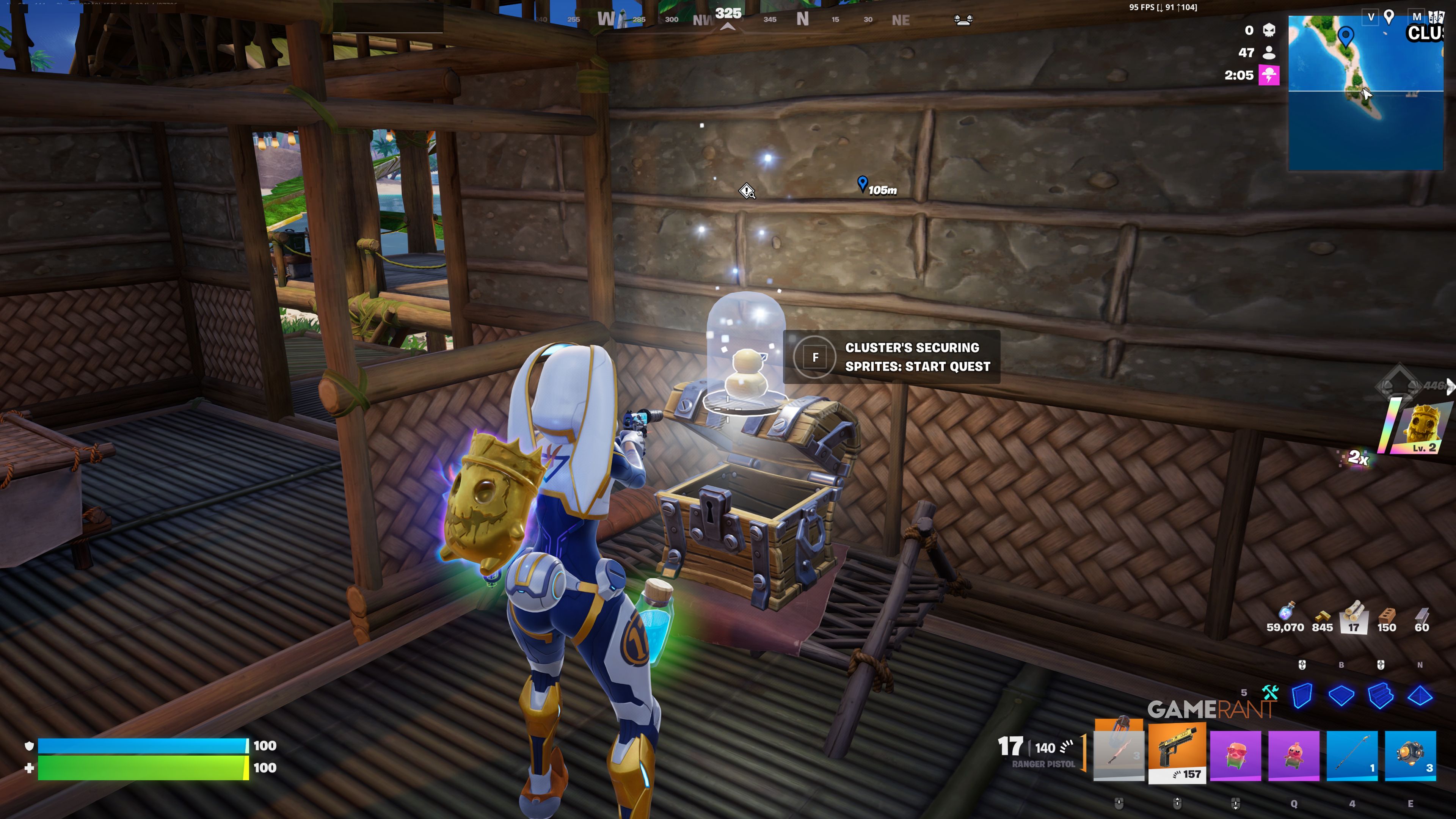 Found Quests in Fortnite Runners