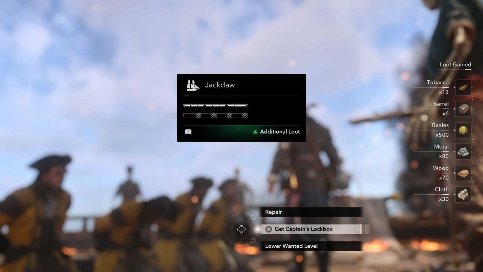 Frigate Get Captain Lockbox AC Black Flag Resynced