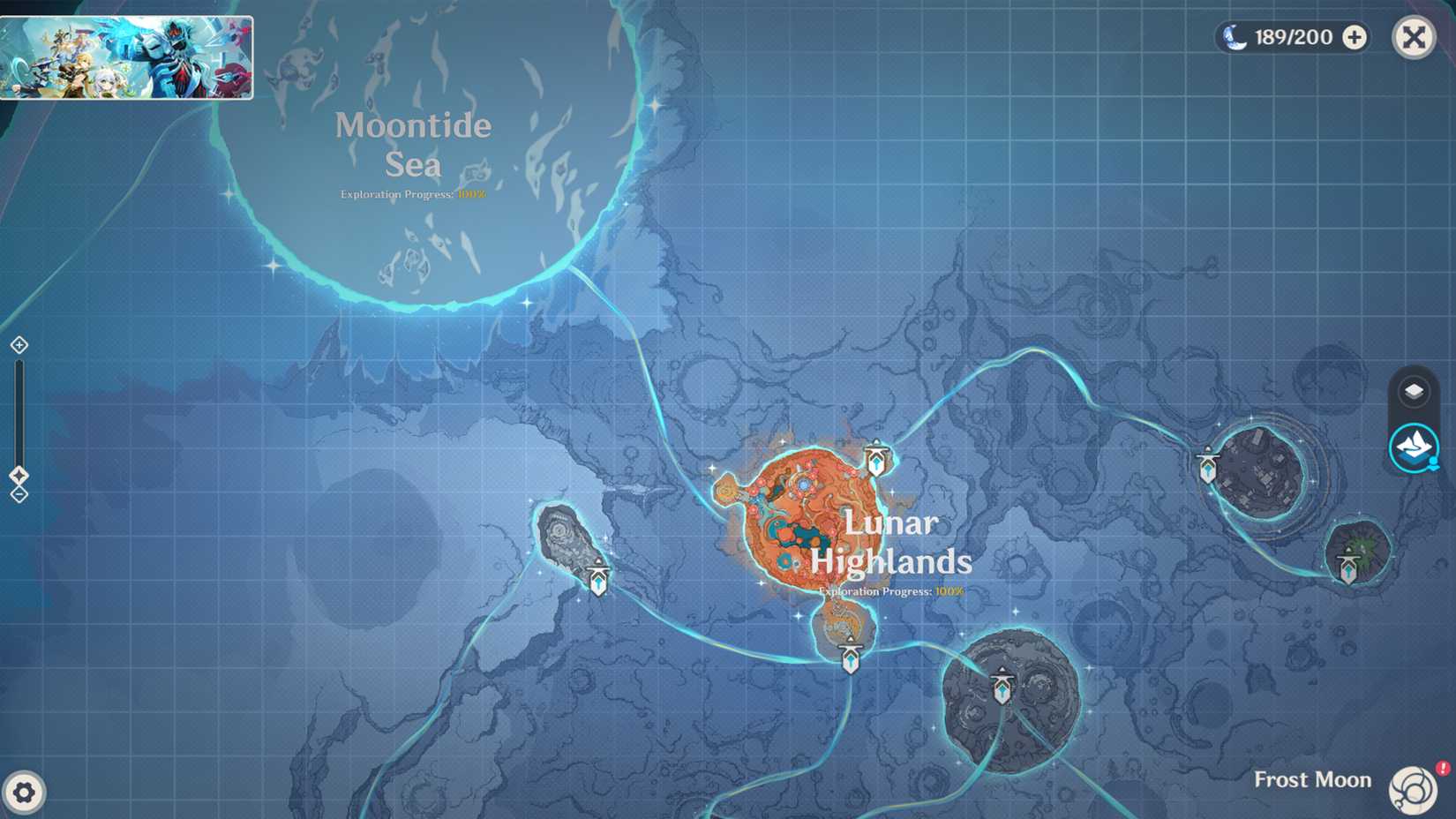Frost Moon Seals locations in Genshin Impact