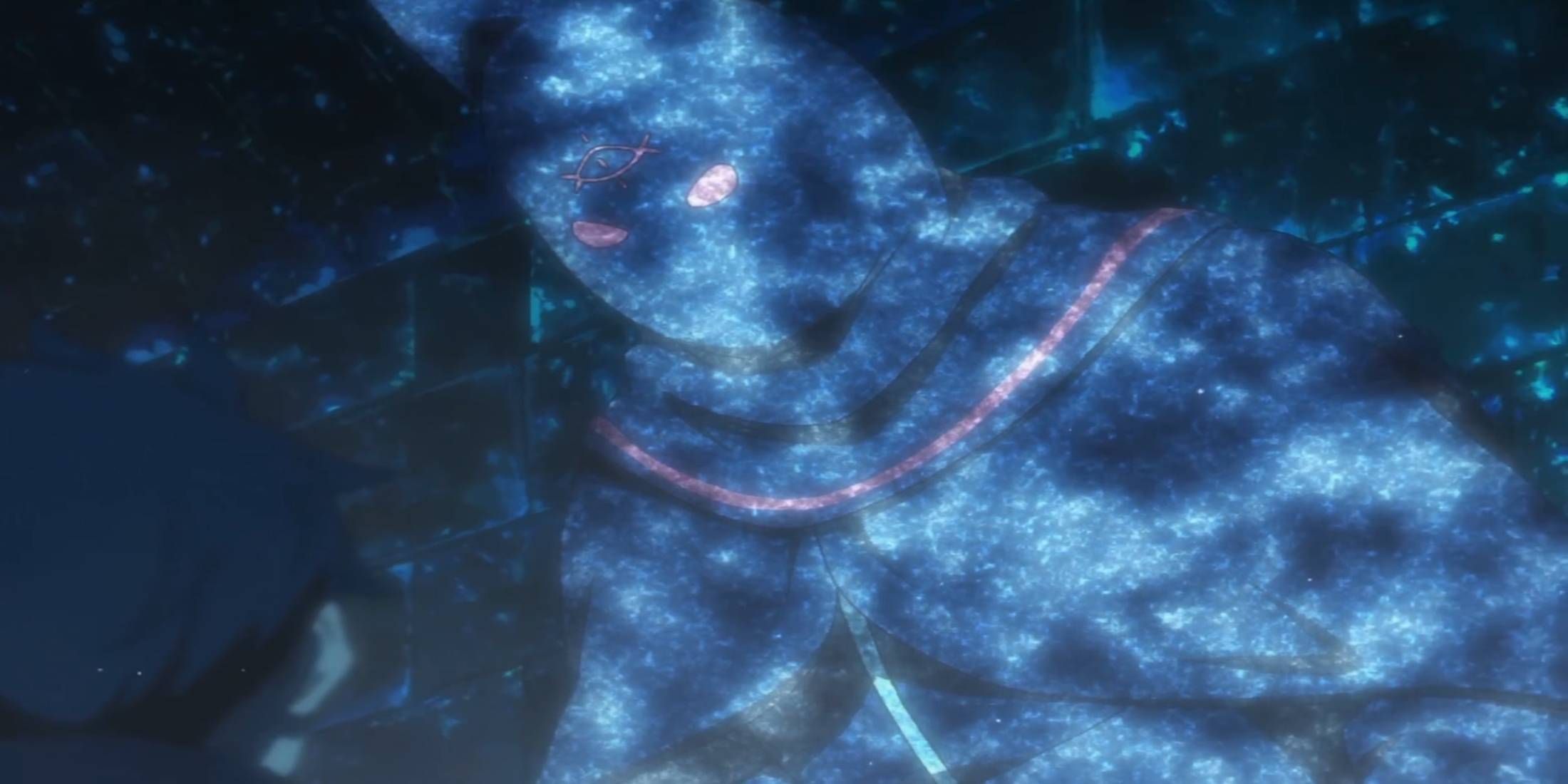 Frozen Witch Cultists and Subaru seen in Season 1 Episode 15 ReZero Starting Life in Another World