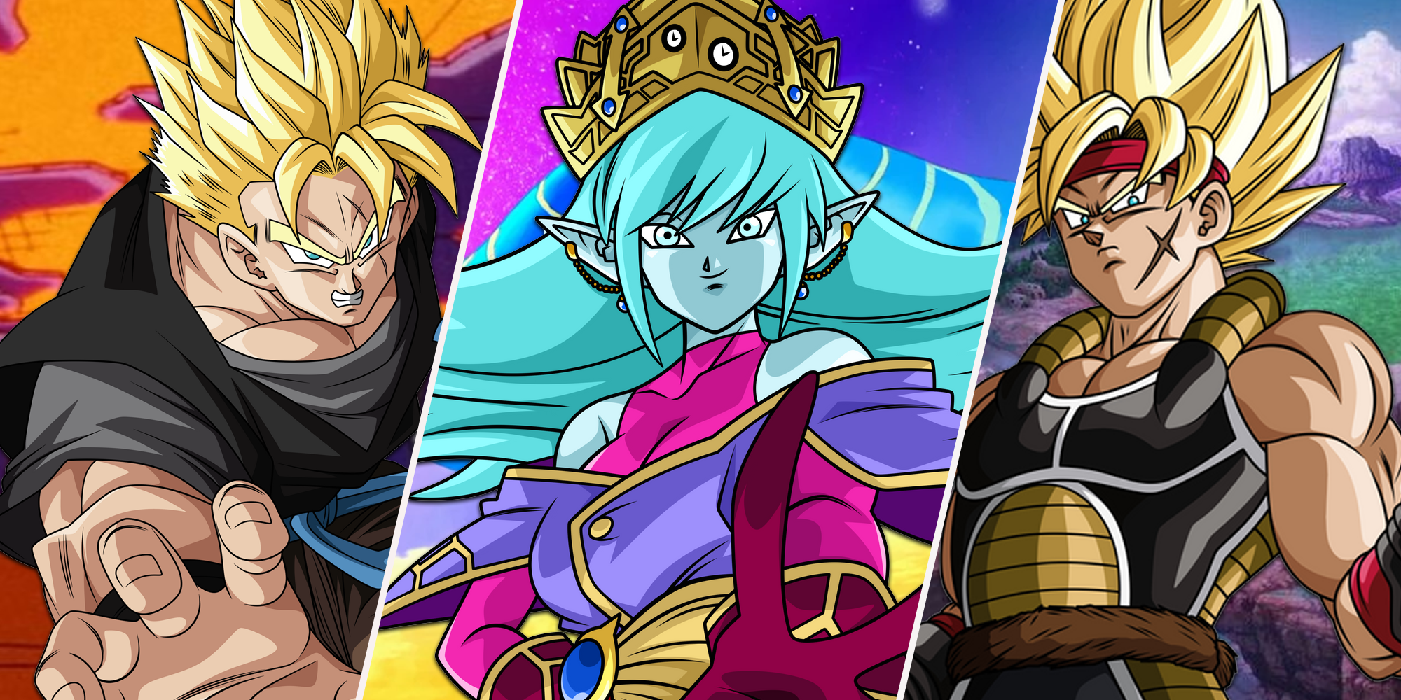 Future Gohan, Aeos and Xeno Bardock