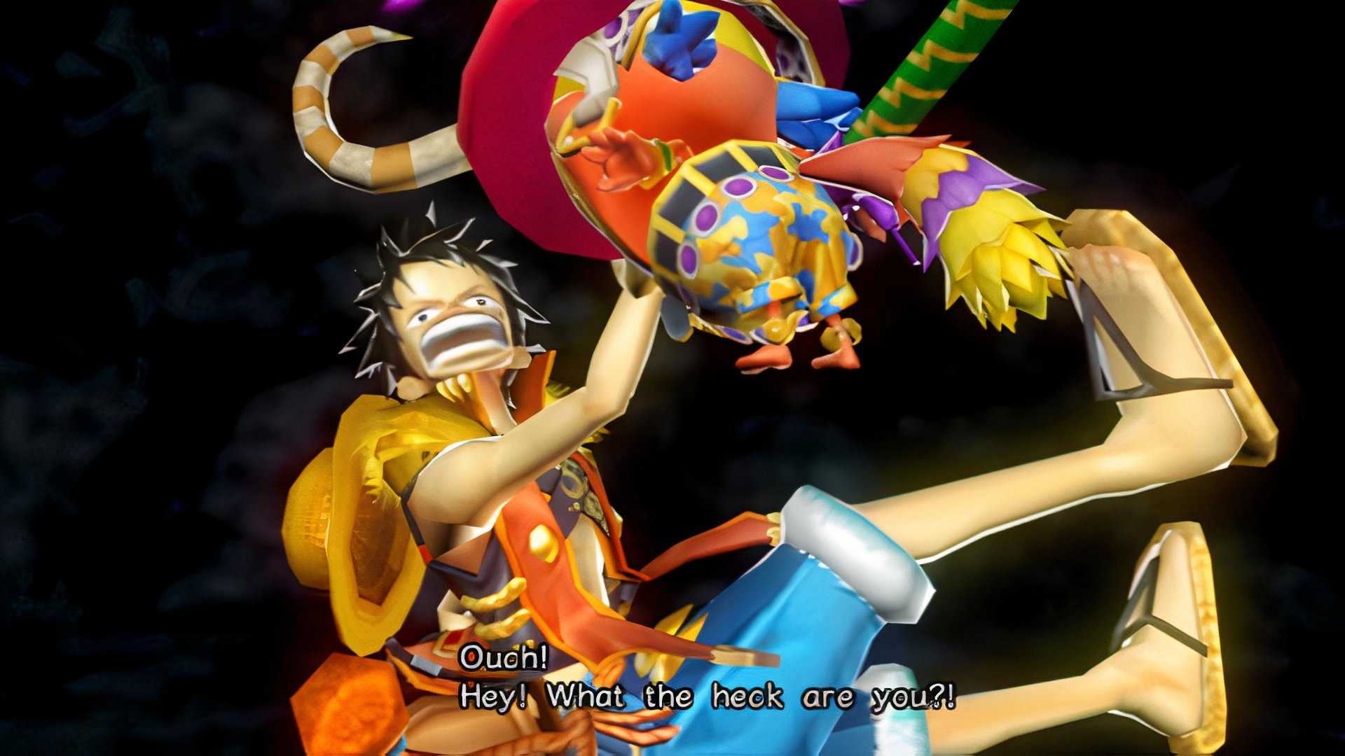 gaburi biting luffy one piece unlimited cruise episode 1