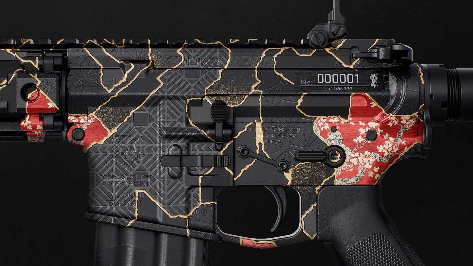 Gilded Ruin Camo - Unique Number - Black Ops 7