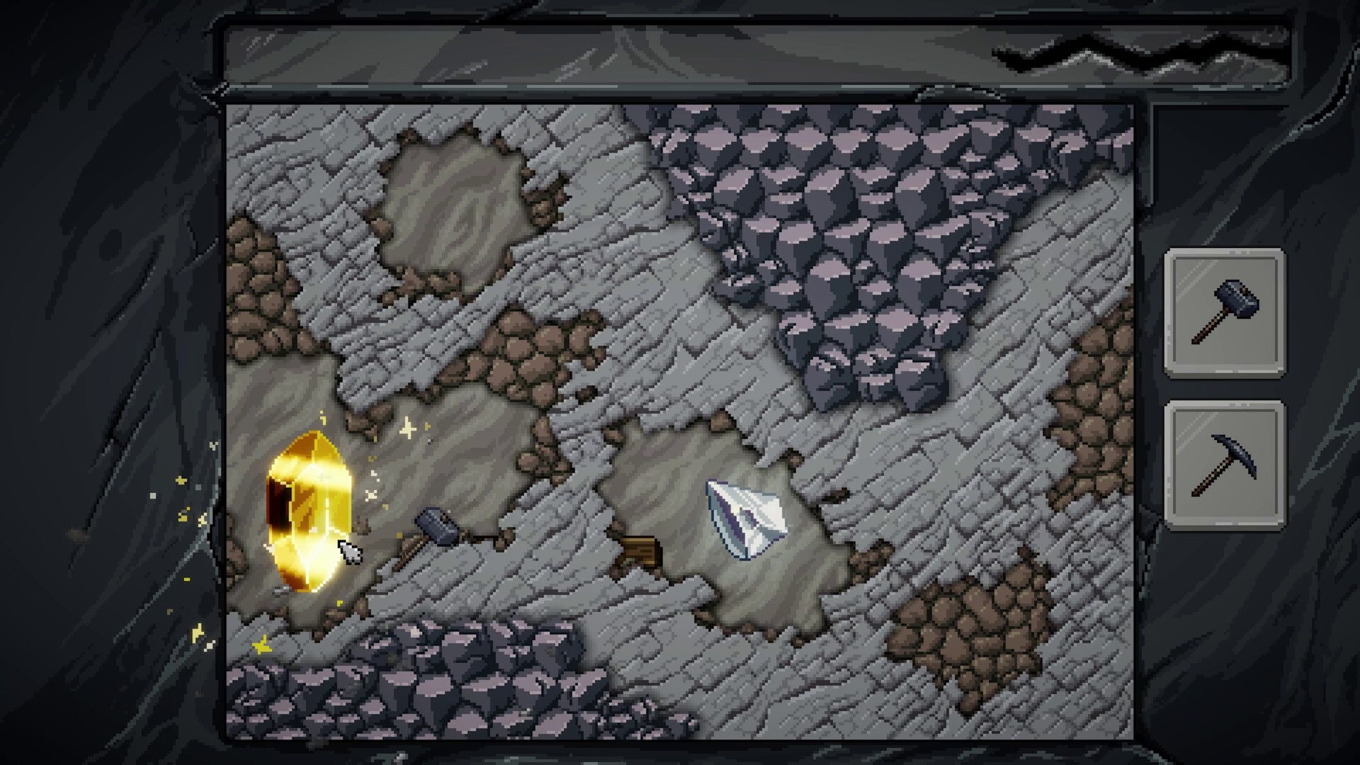 Glintseeker Island Mining Minigame