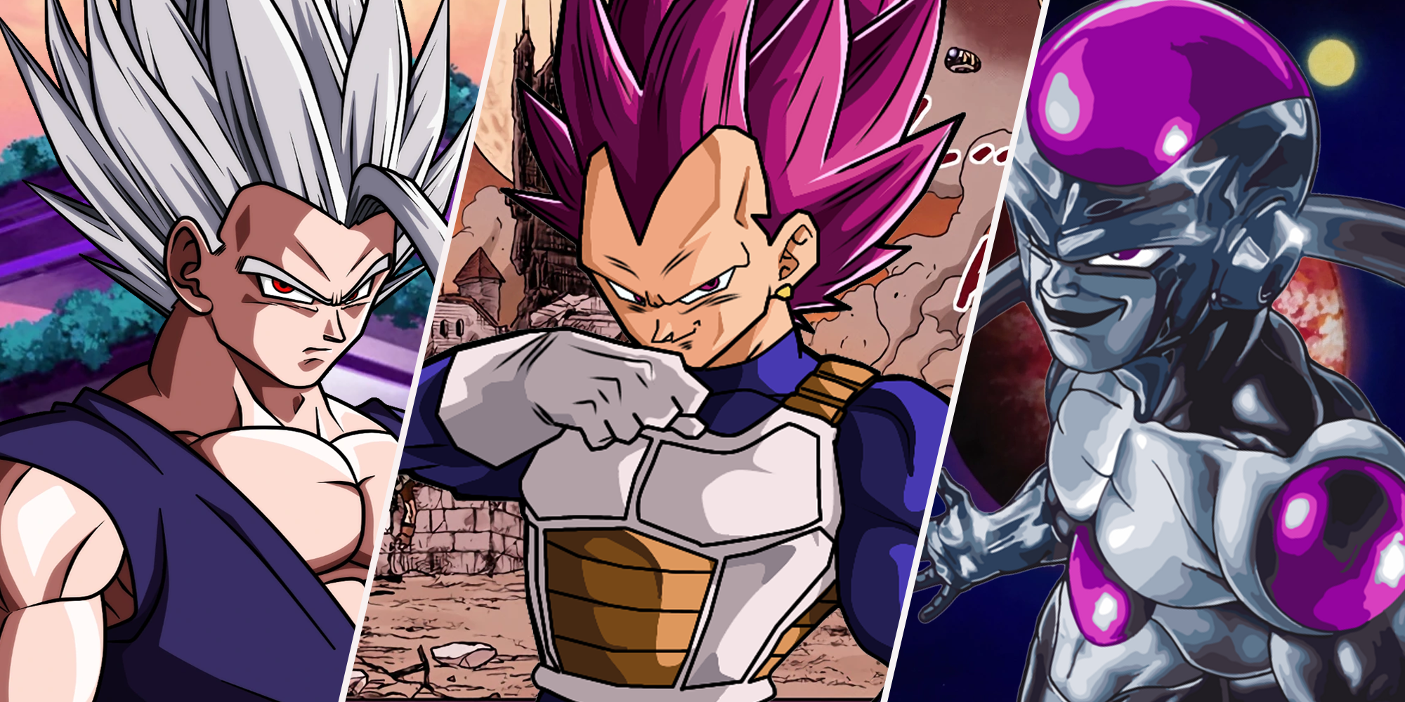 Gohan Beast, Ultra Ego Vegeta, Black Frieza