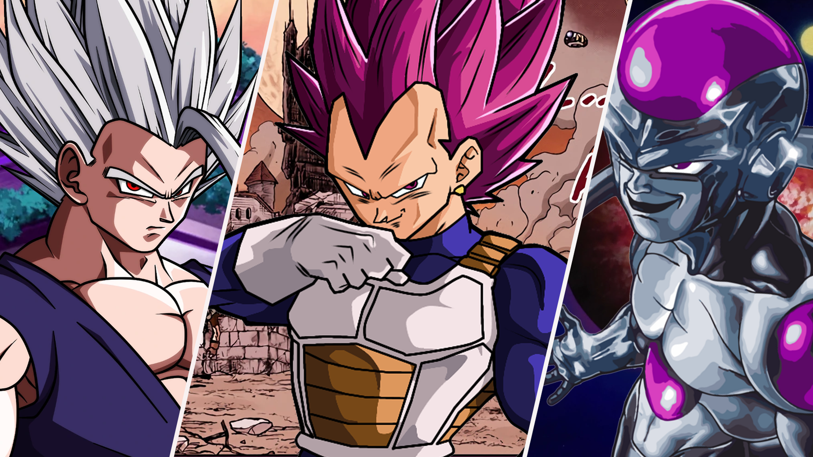 Gohan Beast, ultra Ego Vegeta, and Black Frieza
