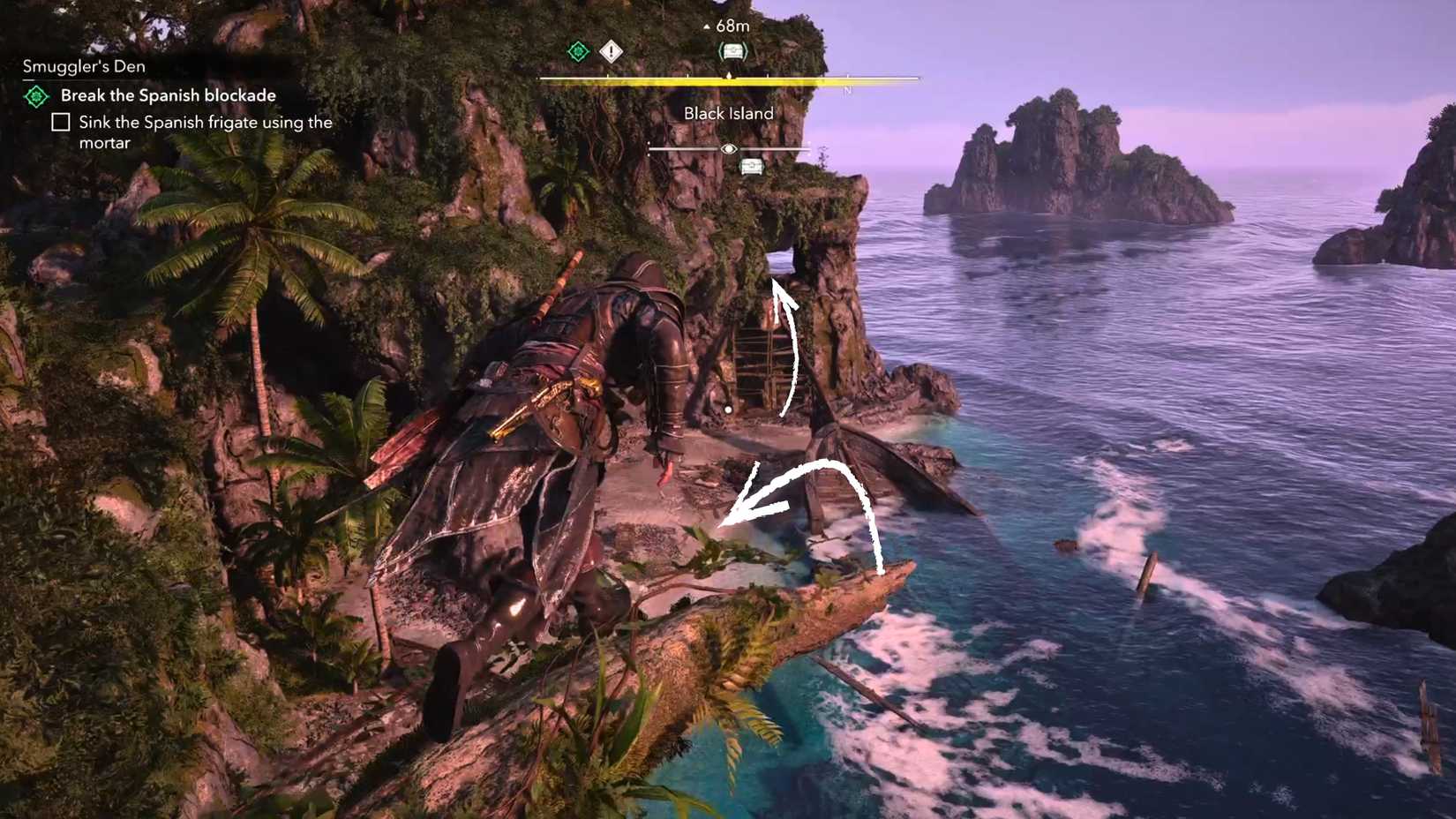 Captain Morgan's redingoat outfit was re-synced with the AC black flag going across the chest