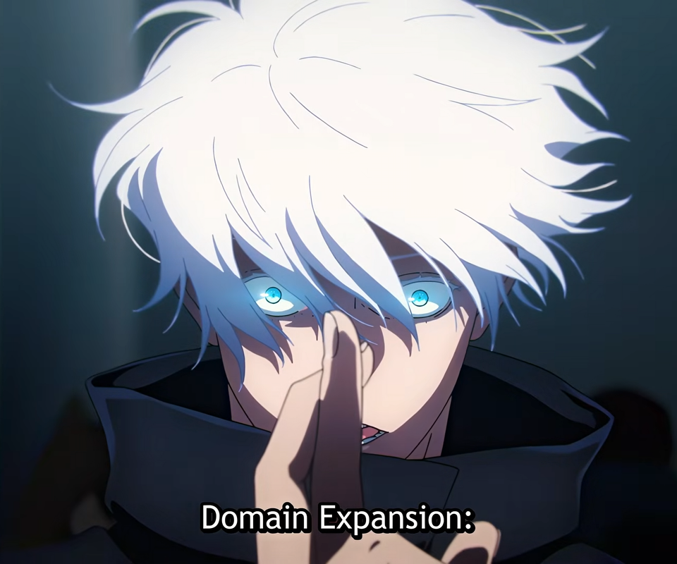 Gojo Uses 0.2 Seconds Domain Expansion _ Jujutsu Kaisen Season 2 (4K) 0-55 screenshot