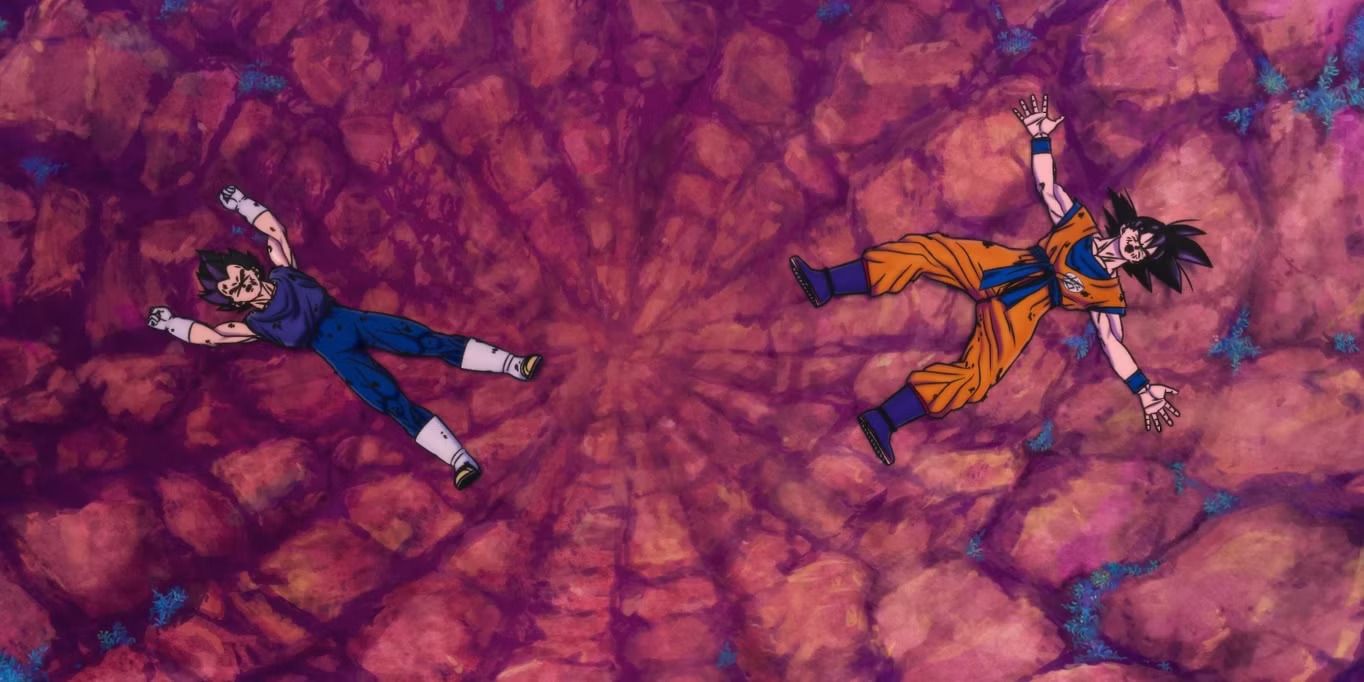 Goku and Vegeta defeated