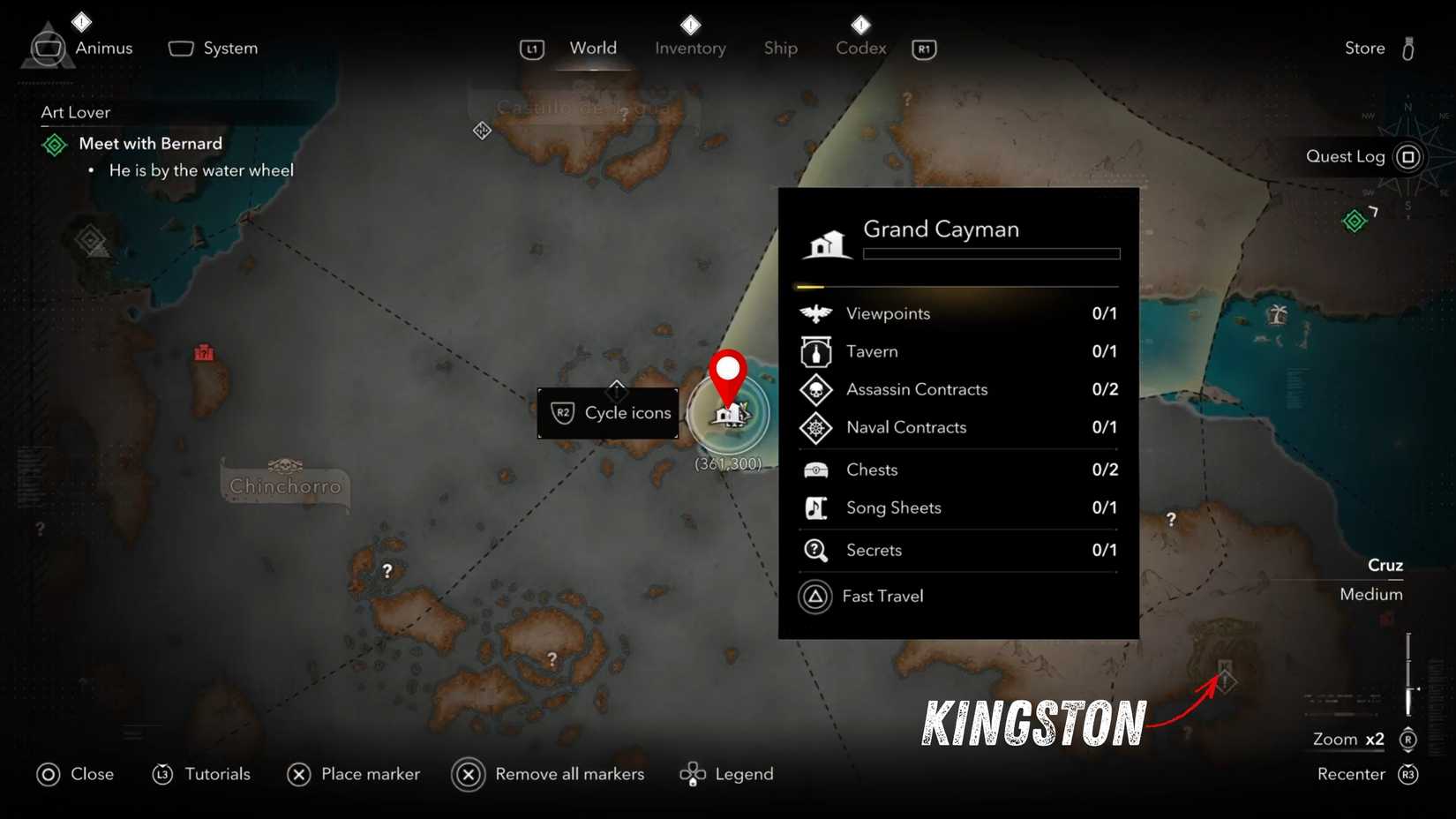 Grand Cayman Island Location AC Black Flag Resynced