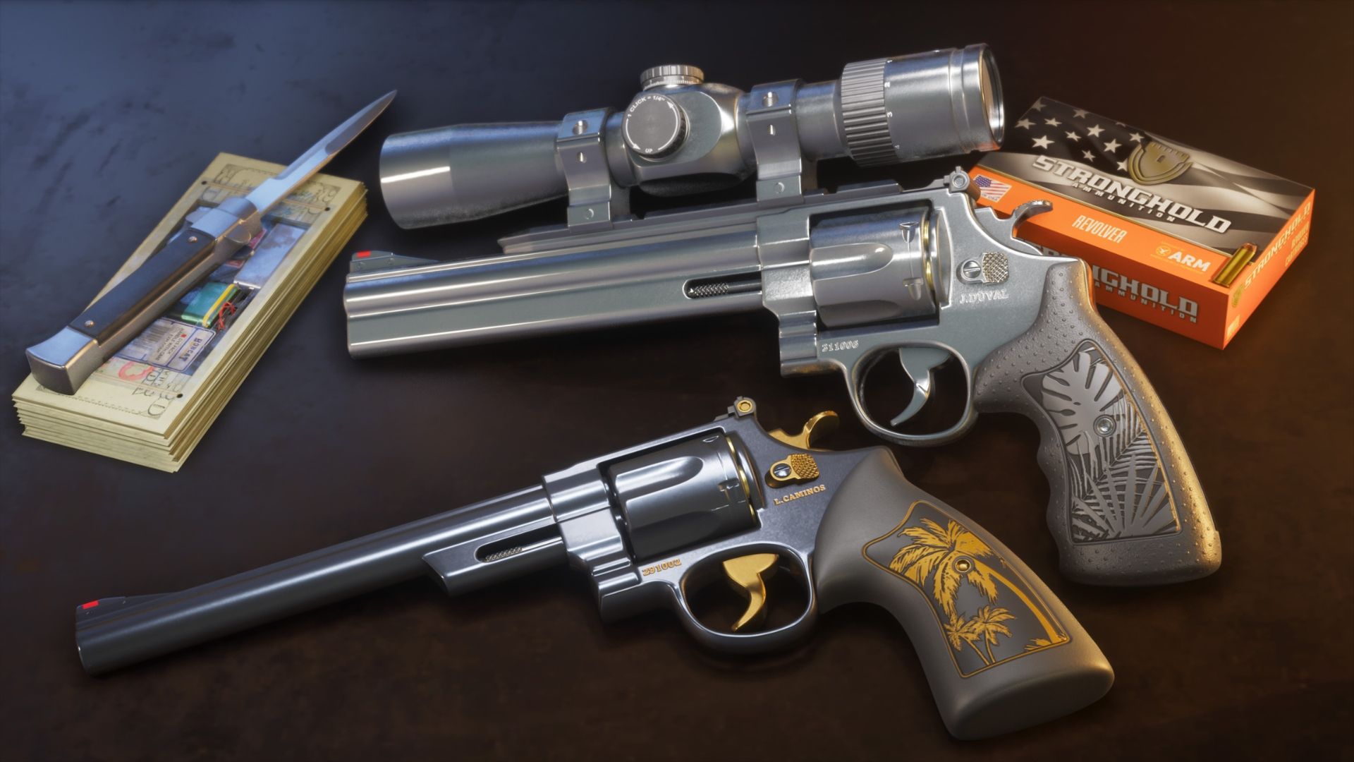 gta-6 ultimate edition's hawk and little morga revolvers.