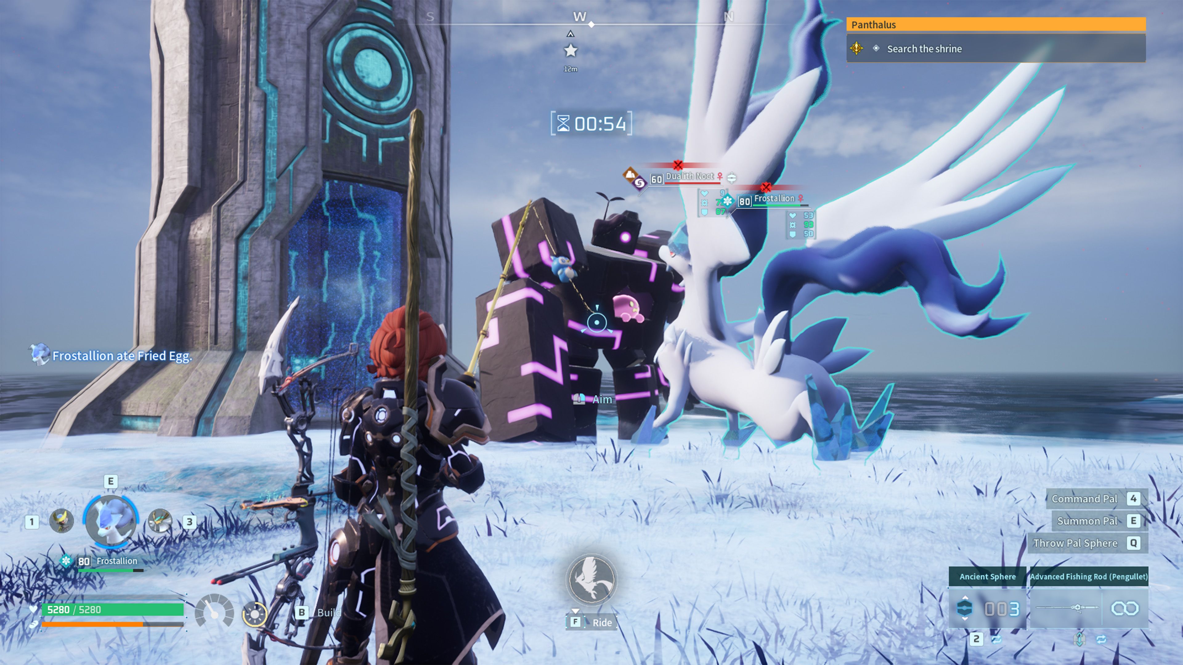 The timed Pal battle Hack Terminal challenge
