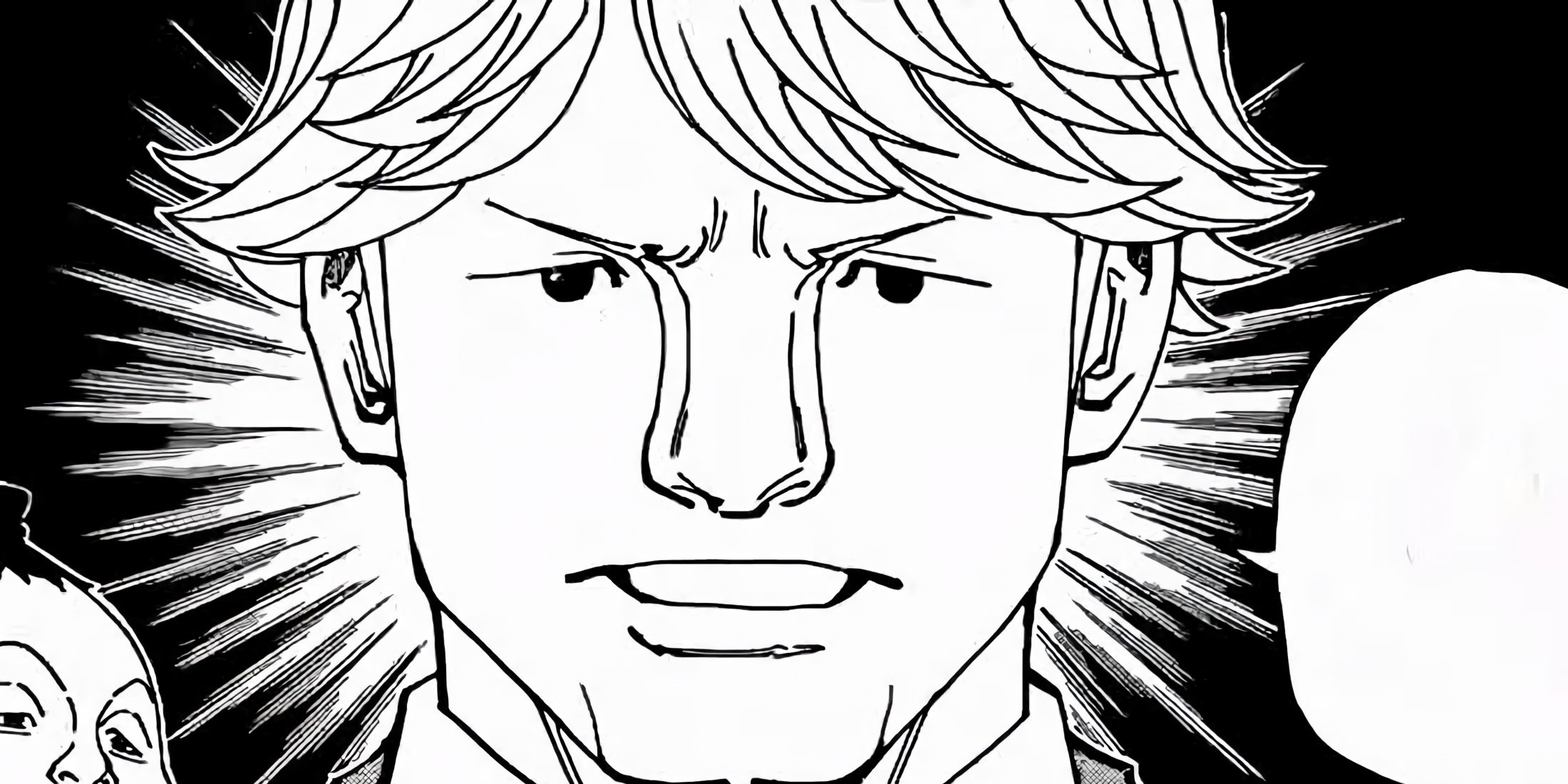Halkenbgurg as seen in the manga, speaking to one of his men.