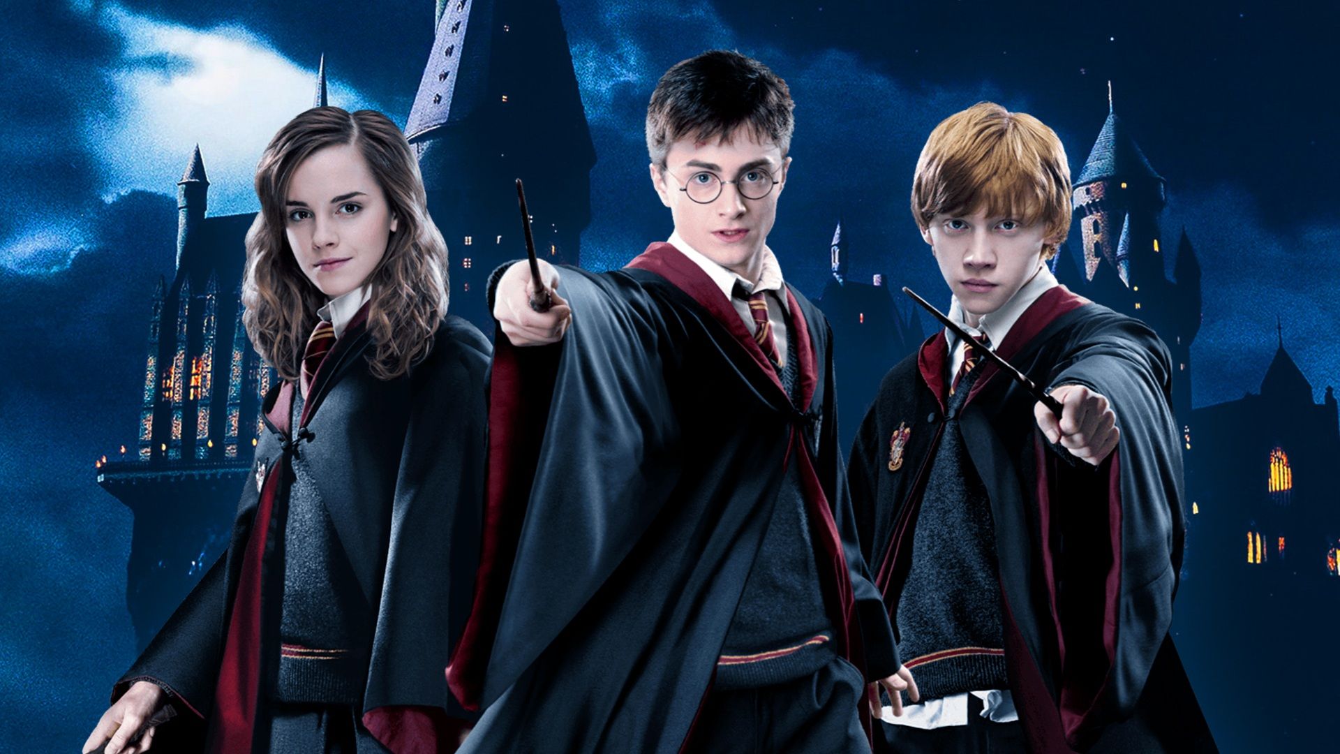 Harry Potter Hermione Harry Ron