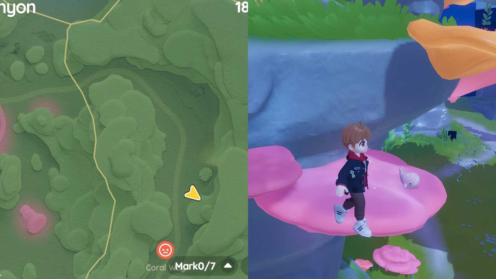 Hartopia Pink Splash Whale Spot