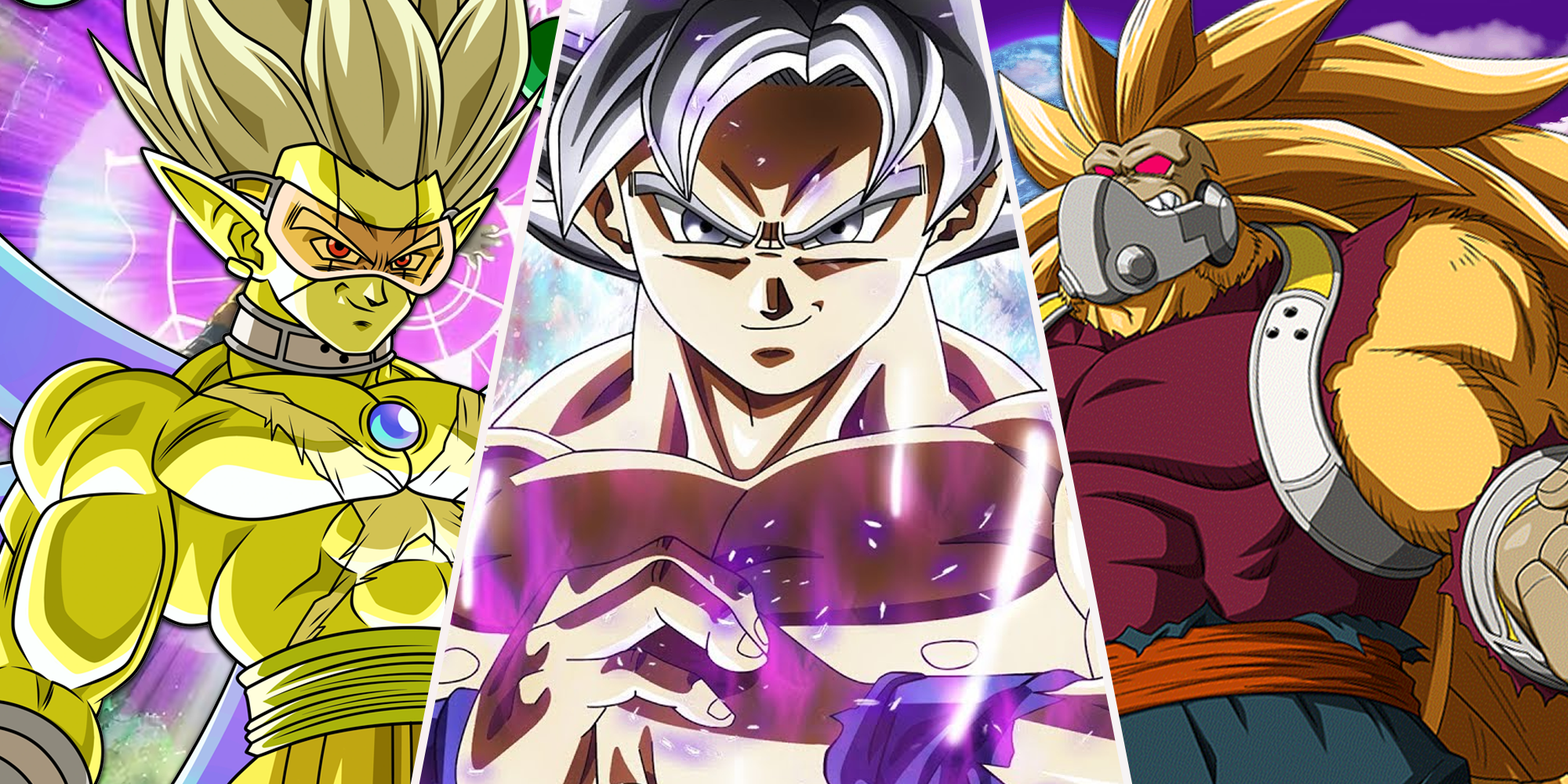 Hearts, Ultra Instinct Goku, and Cumber