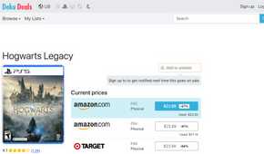 deku deal best ps5 disc prices for hogwarts legacy.