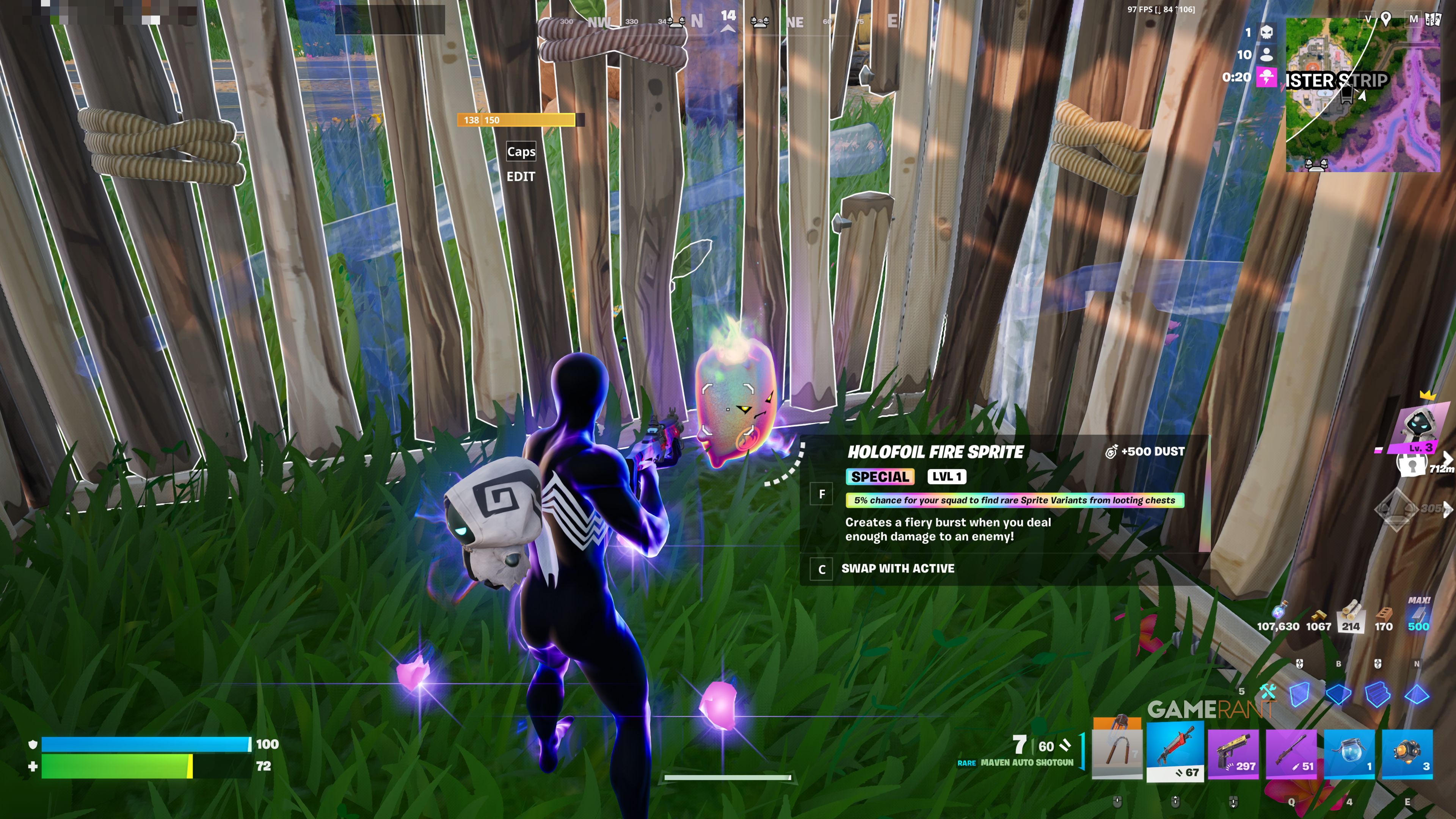 Holofoil Sprite in Fortnite