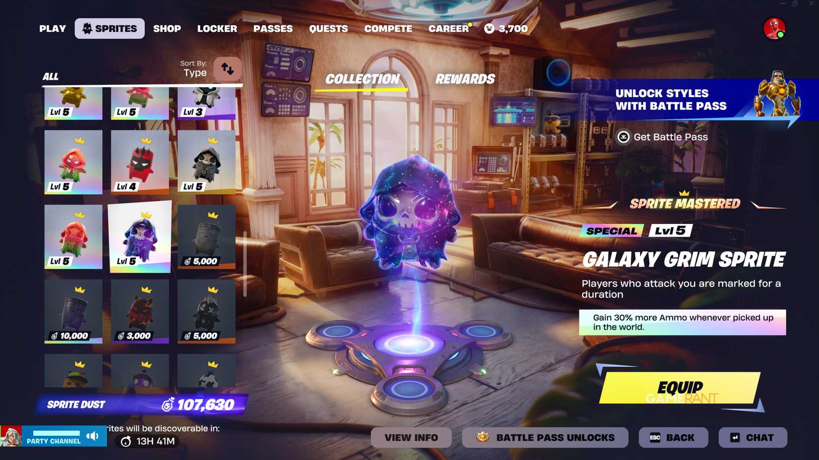 How to get a Grim Sprite - Fortnite - 5