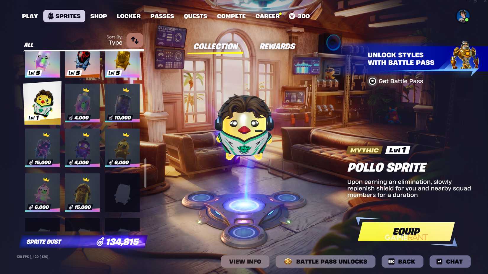 How to Get the Pollo Sprite in Fortnite