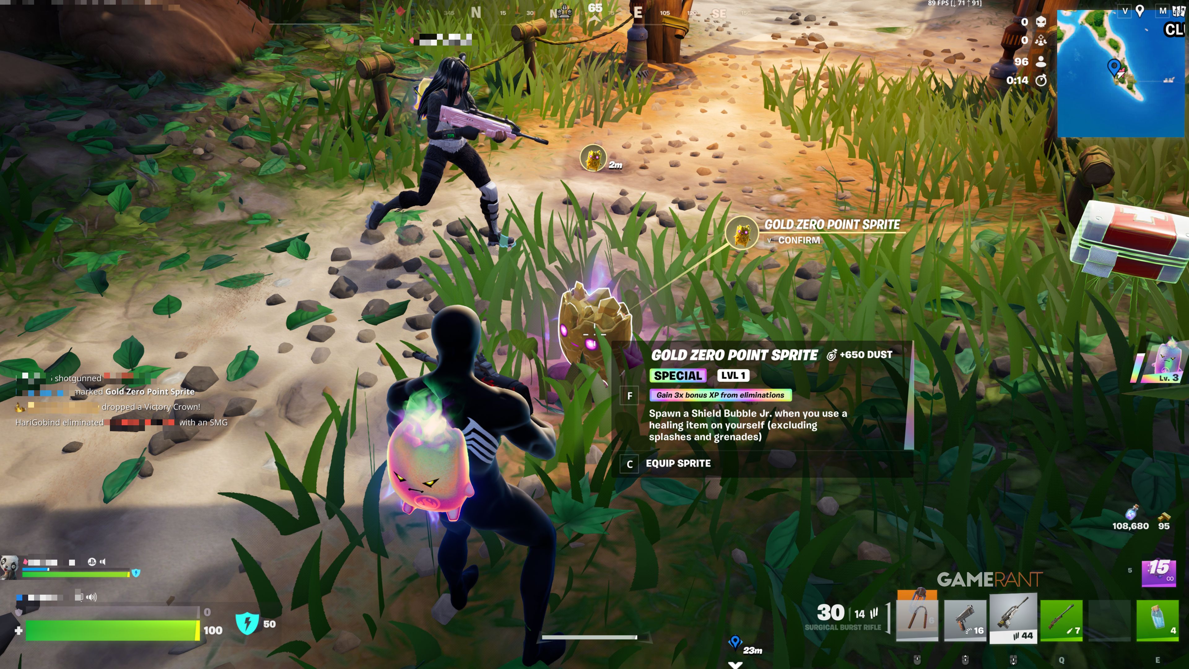 How to Get the Zero Point Sprite in Fortnite Runners