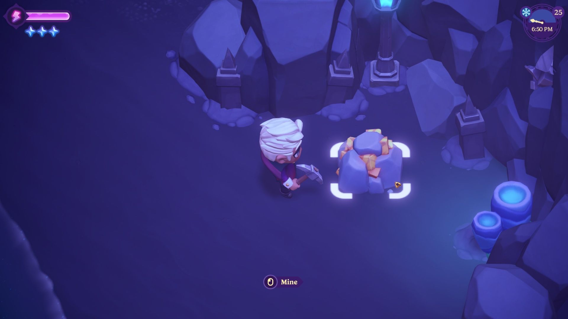 how to get gold ore in moonlight peaks cave of echoes (2)