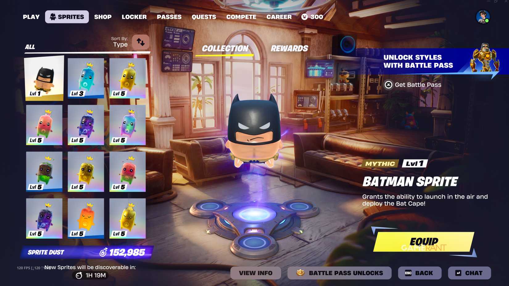 how to get the Batman Sprite in Fortnite - 5