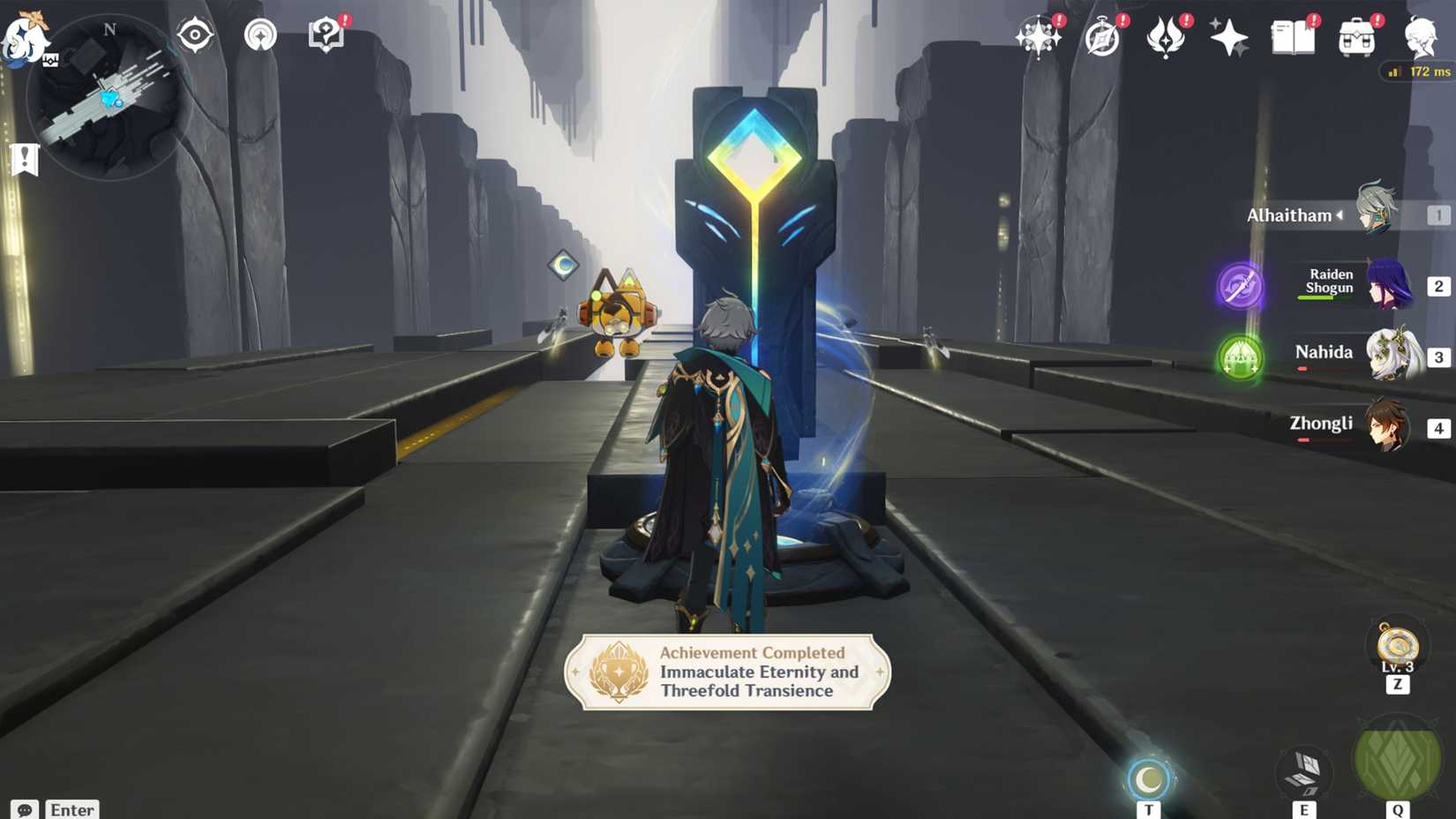 How to achieve Pure Eternity and Threefold Transience Achievement in Genshin Effect